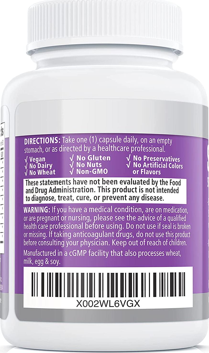 SerraDefend by Balance ONE - Biofilm Defense, Digestion Support, Reduced Inflammation - Systemic and Digestive Enzymes - Serrapeptase, Nattokinase, Protease, Cellulase - 2 Month Supply