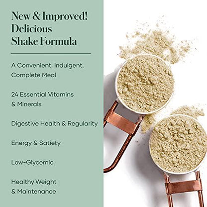 Shaklee - Life Shake Plant Protein Powder - Meal Replacement Shake - 14 Servings - Rich Chocolate