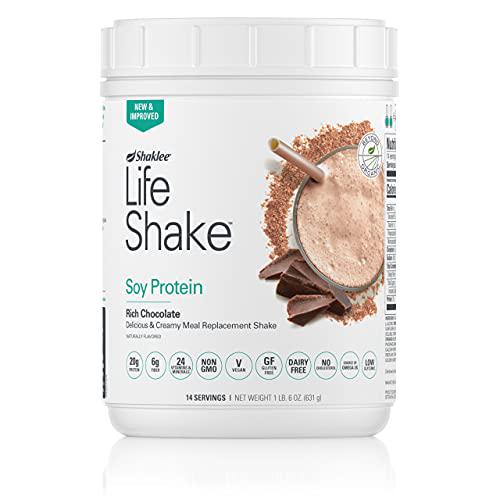 Shaklee - Life Shake Soy Protein Powder - Meal Replacement Shake - 14 Servings - Rich Chocolate