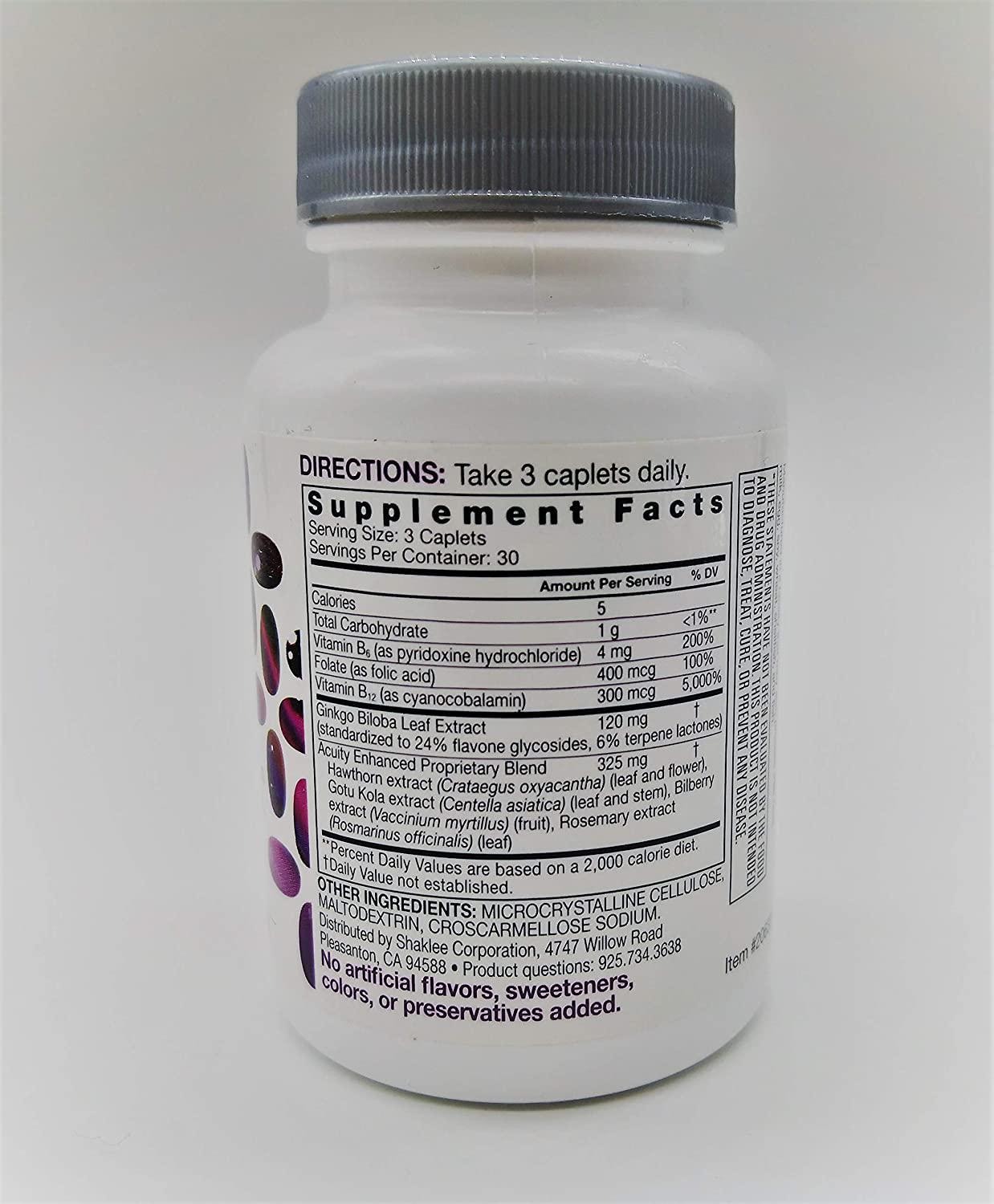 Shaklee Mental Acuity Plus (90 Caplets)