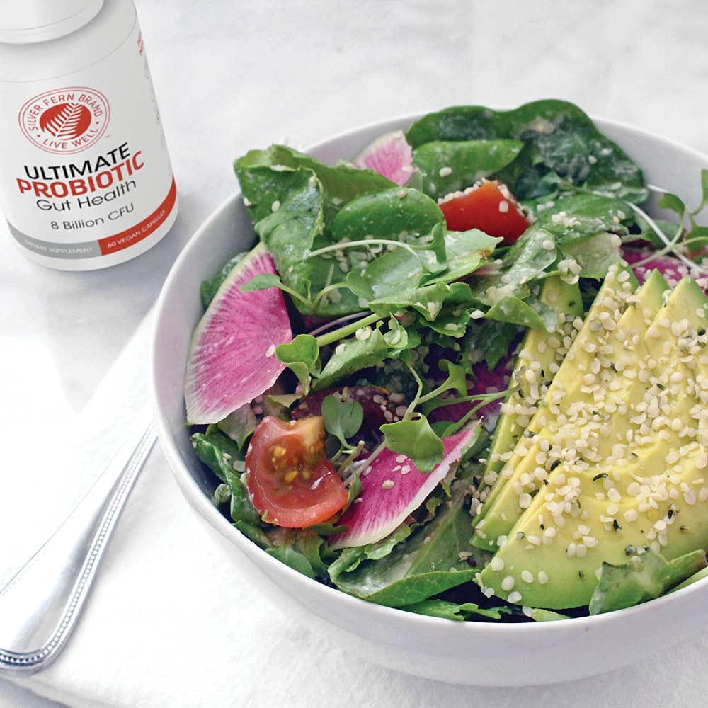 Silver Fern Ultimate Probiotic Supplement Vegicaps - Daily Metabolic Restoration Weight Loss 100% Survivability DNA Verified Multi-Strain Probiotic Capsules (2 Bottles - 120 Capsules)