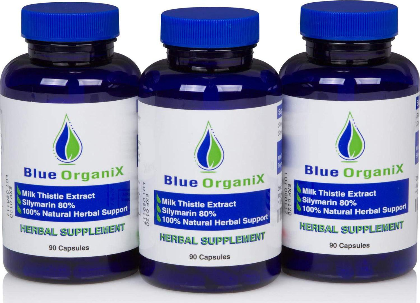 Silymarin Milk Thistle Extract 300mg Capsules, Standardized to 80% Silymarin 20:1 Ratio, Natural Pure Organic Liver Support Supplement