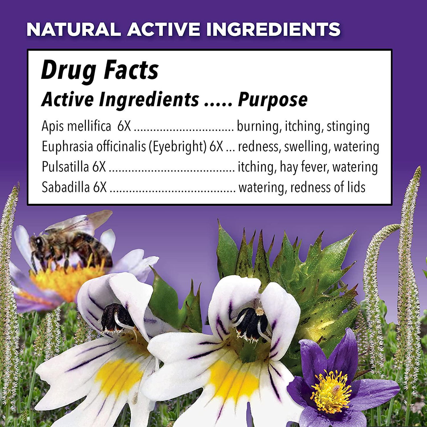 Similasan Kids Allergy Eye Relief Drops 0.33 Ounce, for Temporary Relief from Red Eyes, Itchy Eyes, Burning Eyes, and Watery Eyes Due to Allergies, Formulated with Natural Active Ingredients