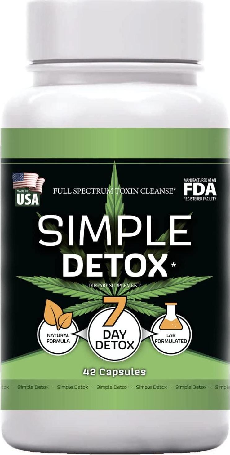 Simple THC Detox -7 Day Strong Fast Acting Detoxifier