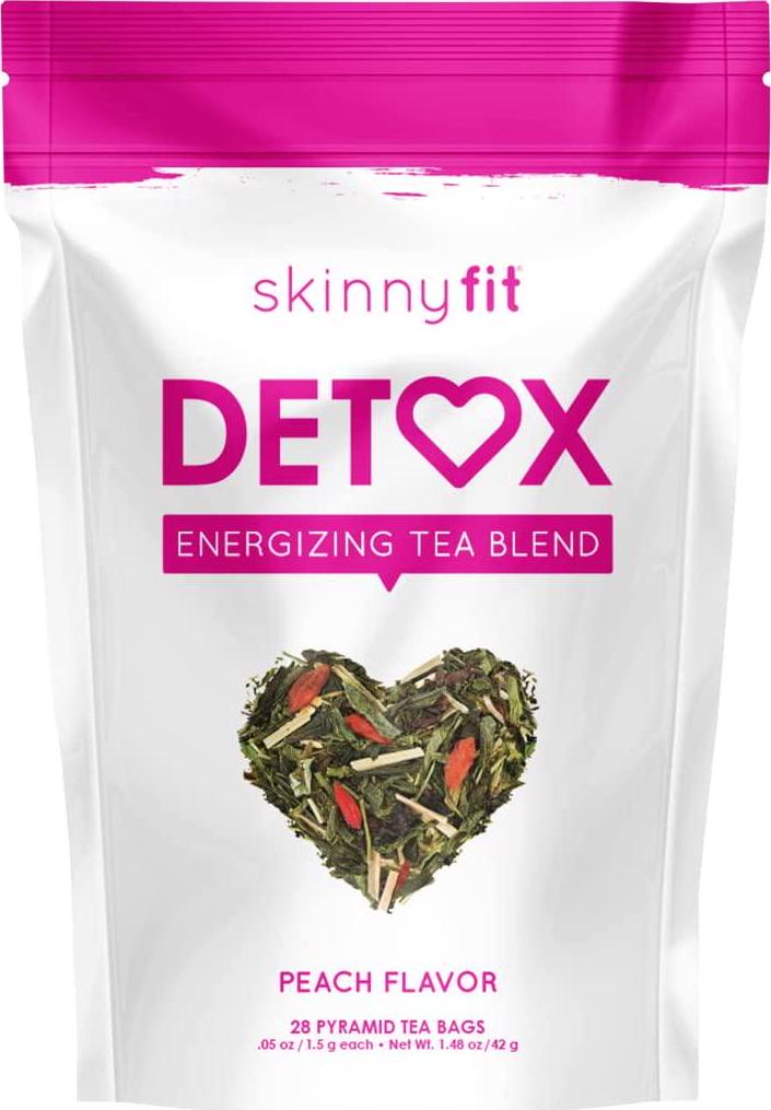 SkinnyFit Detox Tea: All-Natural, Laxative-Free, Supports A Healthy Weight, Helps Reduce Bloating, Natural Energy, Supports Immune System, Vegan, 28 Servings