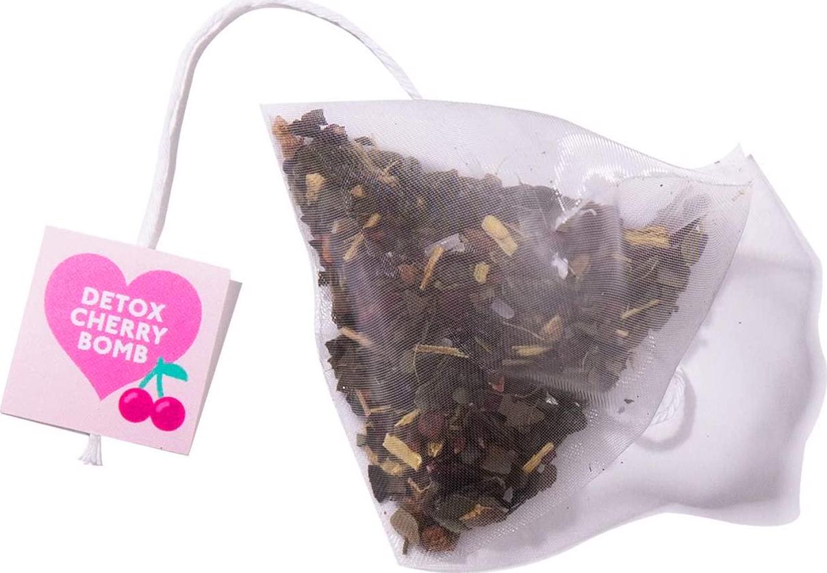 SkinnyMint Detox Cherry Bomb, All Natural superfruits Detox Tea to Support Weight Loss Goals. Help Boost Immunity and Energy.