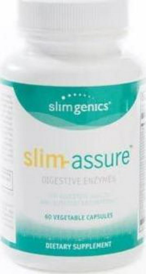 SlimGenics Slim-Assure | Digestive Enzymes Digestive Aid Helps Relieve Gas and Bloating - Gluten and Soy Free - Alleviates IBS Symptoms and Provides Digestive Support (60ct)
