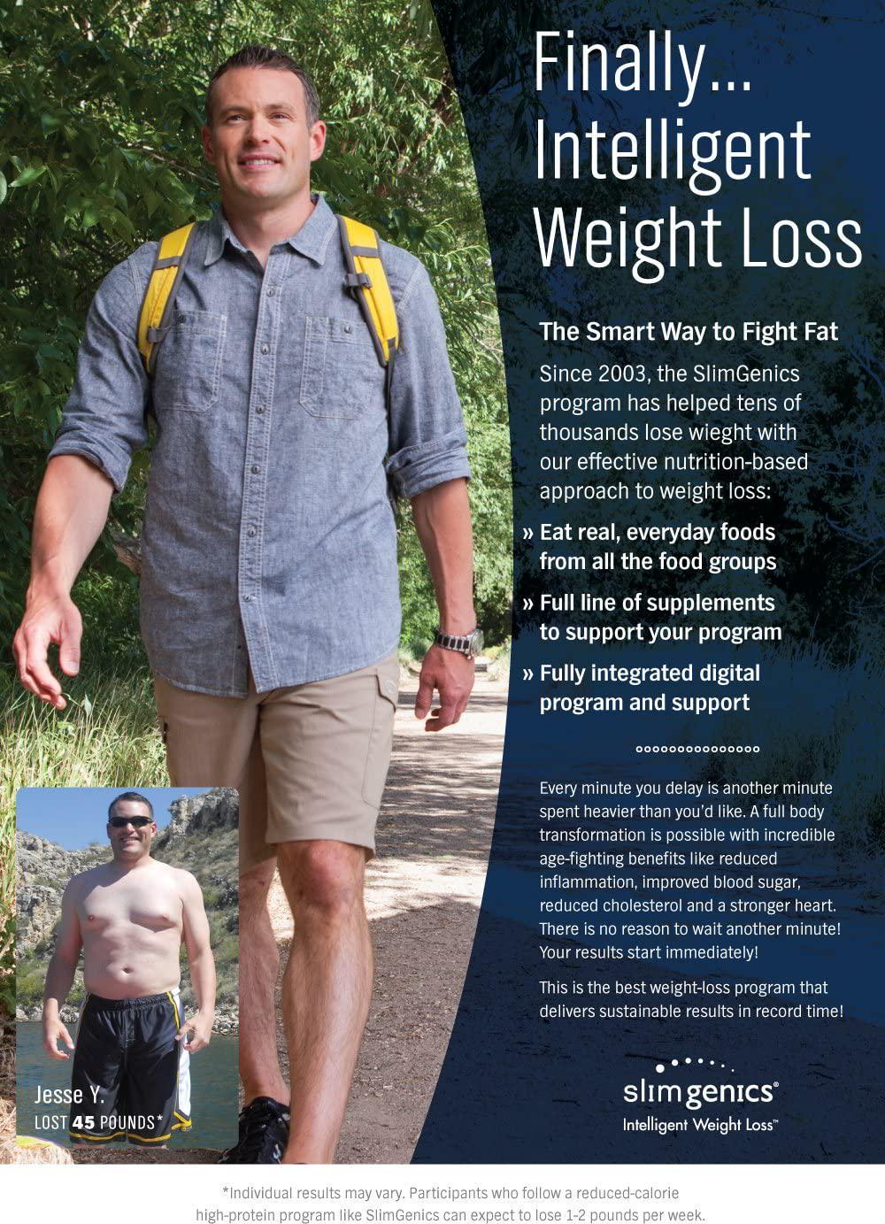 SlimGenics Slim-Ensulate | Essential Soluble Fiber Supplement - Prebiotic Powder Supports Bowel Health and Immune Function – Inulin Fiber with Key Vitamins to Enhance Weight Loss (30 Count)