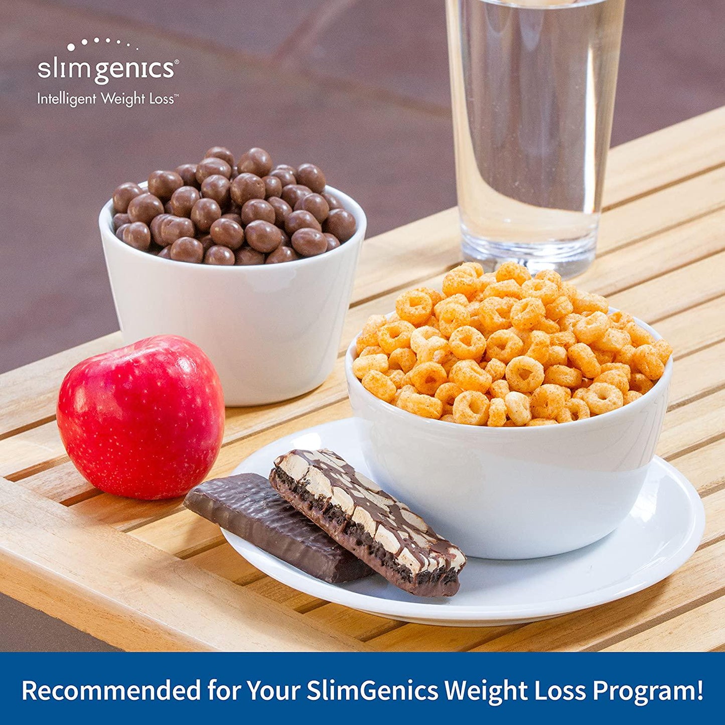 SlimGenics Thermo-Snacks |10g Protein - Alleviate Cravings, Increase Energy and Mental Focus, Enhance Weight Loss Results - Kosher Certified, 150 Calories - 7 Bars | Peanut Bar