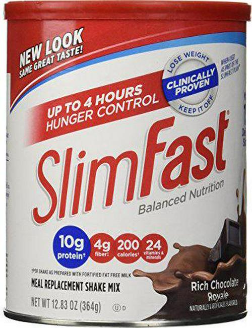 Slim-Fast Powder, Chocolate Royal, 12.83 oz