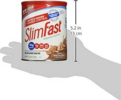 Slimfast Original Meal Replacement Shake Mix, Chocolate, 12.83 Ounce