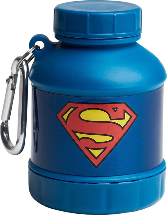 Smartshake DC Comics Whey2Go Funnel Superman Shaker, 110 ml Capacity