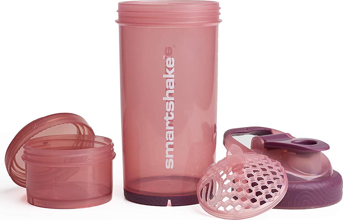 Smartshake Revive Shaker, 750 ml Capacity, Deep Rose
