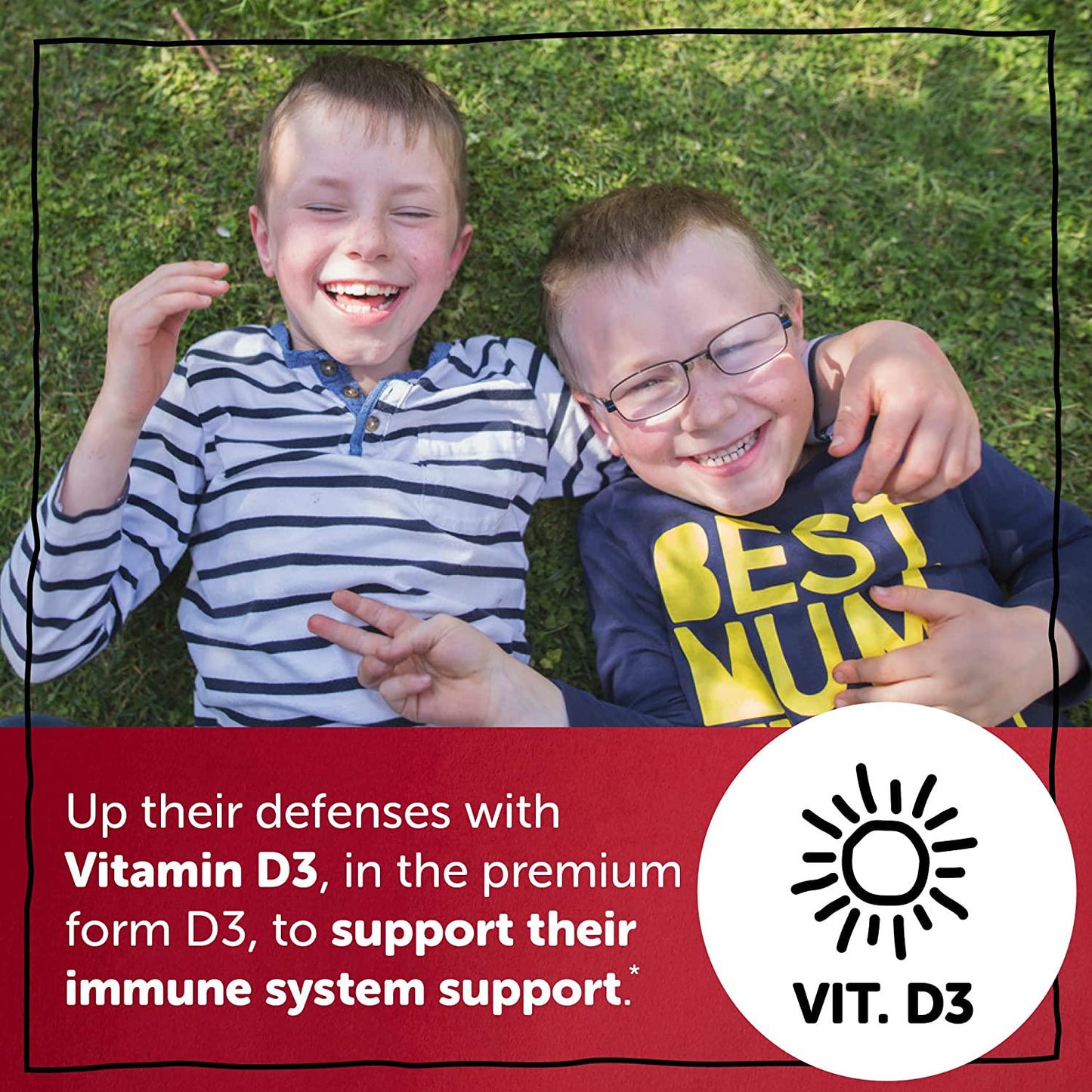 SmartyPants Kids Formula Cherry Berry Daily Gummy Vitamins: Gluten Free, Multivitamin and Omega 3 Fish Oil (DHA/EPA), Methyl B12, Vitamin D3, Vitamin B6, 120 Count (30 Day Supply) - Packaging May Vary