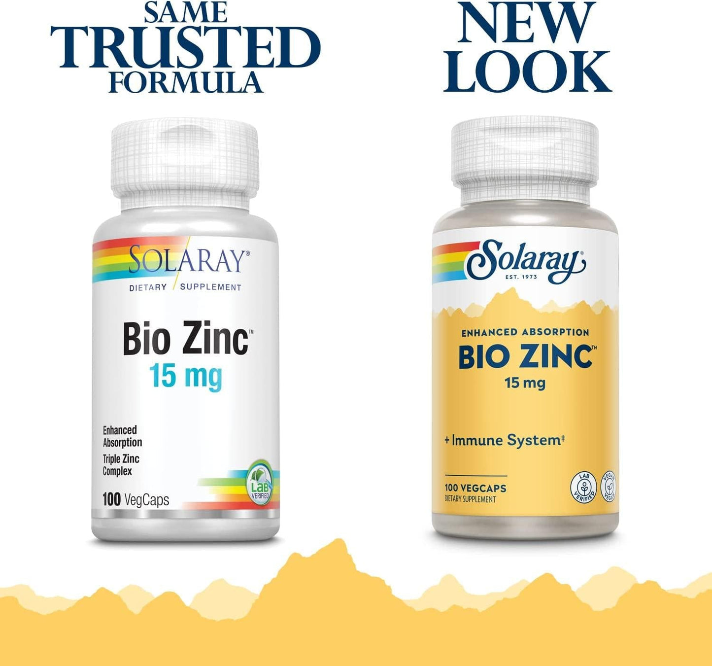 Solaray Bio Zinc Supplement, 15mg, 100 Count by Solaray