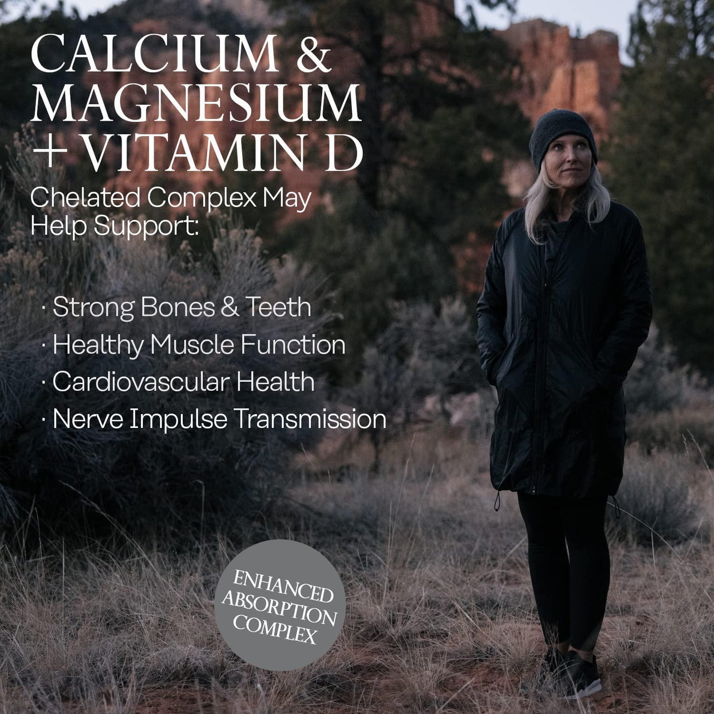 Solaray - Cal-Mag Citrate with 1000 IU Vitamin D3, 2:1 Ratio - 180 Capsules