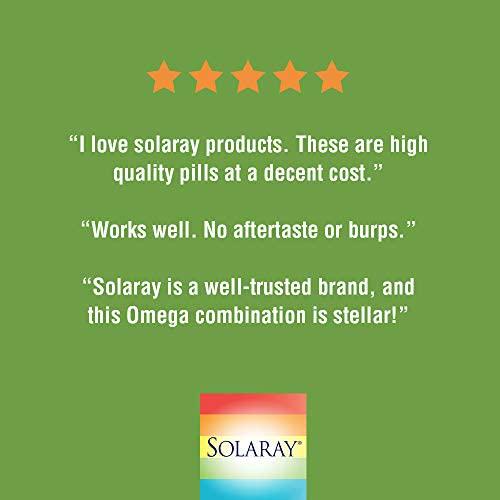 Solaray Super Omega 3 7 9 | Supports Healthy Skin, Cardiovascular Function, More | EPA, DHA, Essential Fatty Acids from Fish Oil | Mini Softgel, 120ct