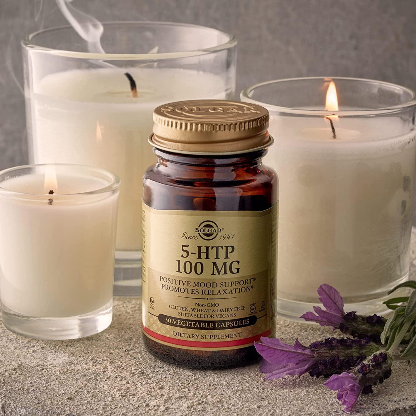 Solgar, 5-HTP 100 mg, 90 Vegetable Capsules
