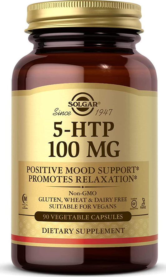 Solgar, 5-HTP 100 mg, 90 Vegetable Capsules