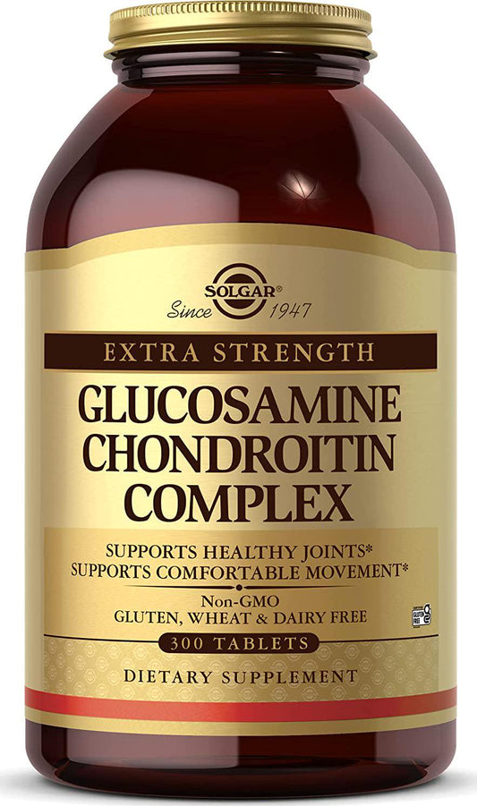 Solgar - Extra Strength Glucosamine Chondroitin Complex - 300 Tablets