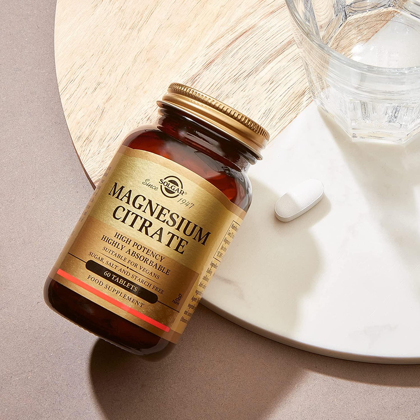 Solgar - Magnesium Citrate, 120 Tablets