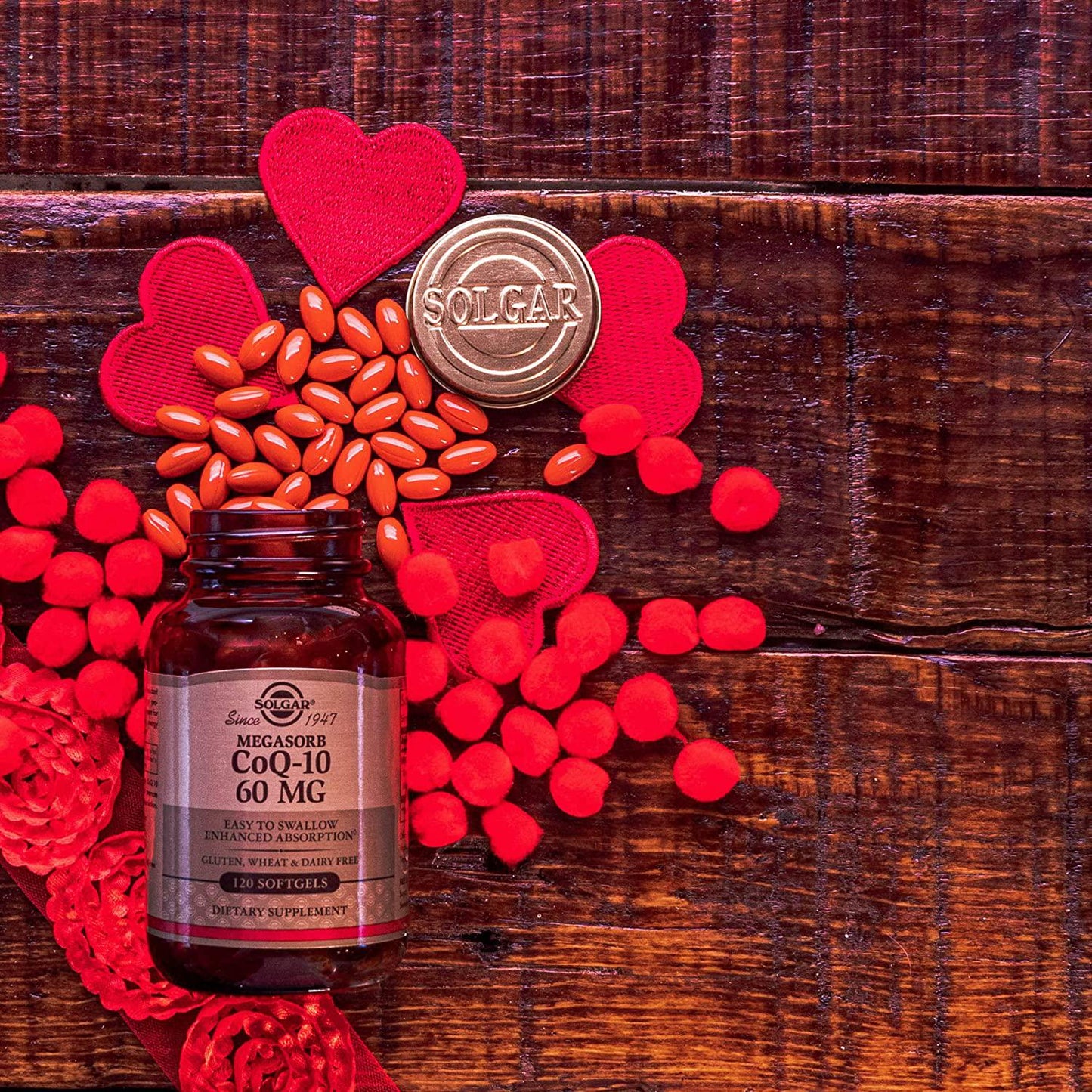 Solgar – Megasorb CoQ-10, 200 mg, 60 Softgels