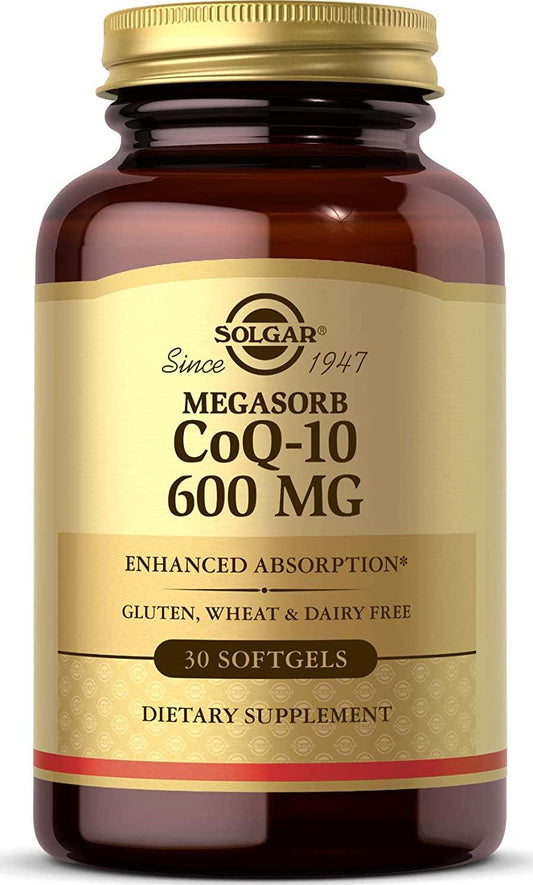 Solgar - Megasorb CoQ-10 600 mg Softgels 30 Count