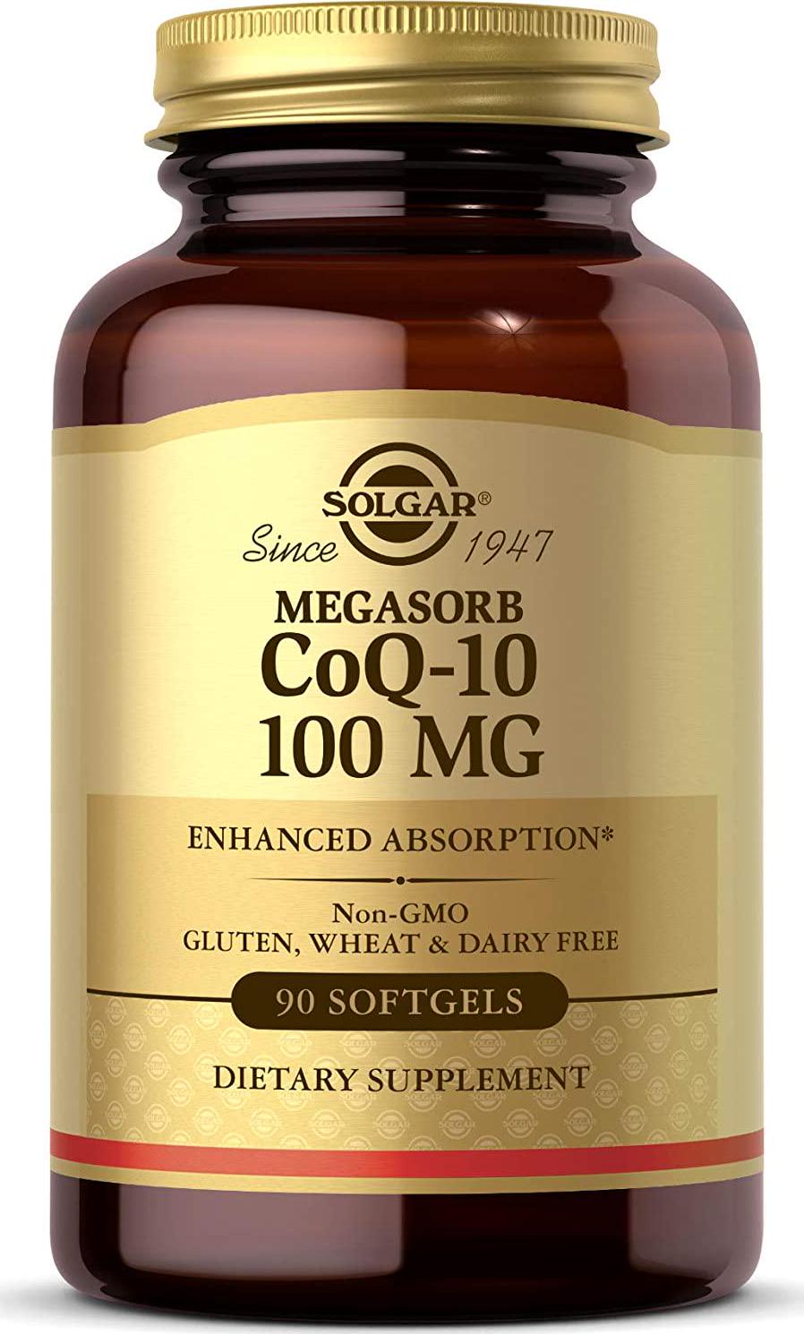 Solgar - Megasorb CoQ-10 100 mg Softgels 90 Count