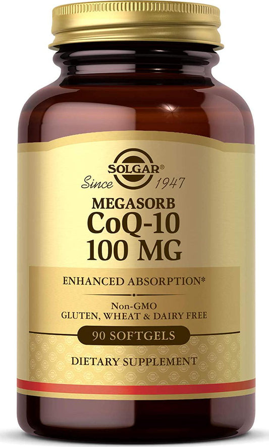 Solgar - Megasorb CoQ-10 100 mg Softgels 90 Count