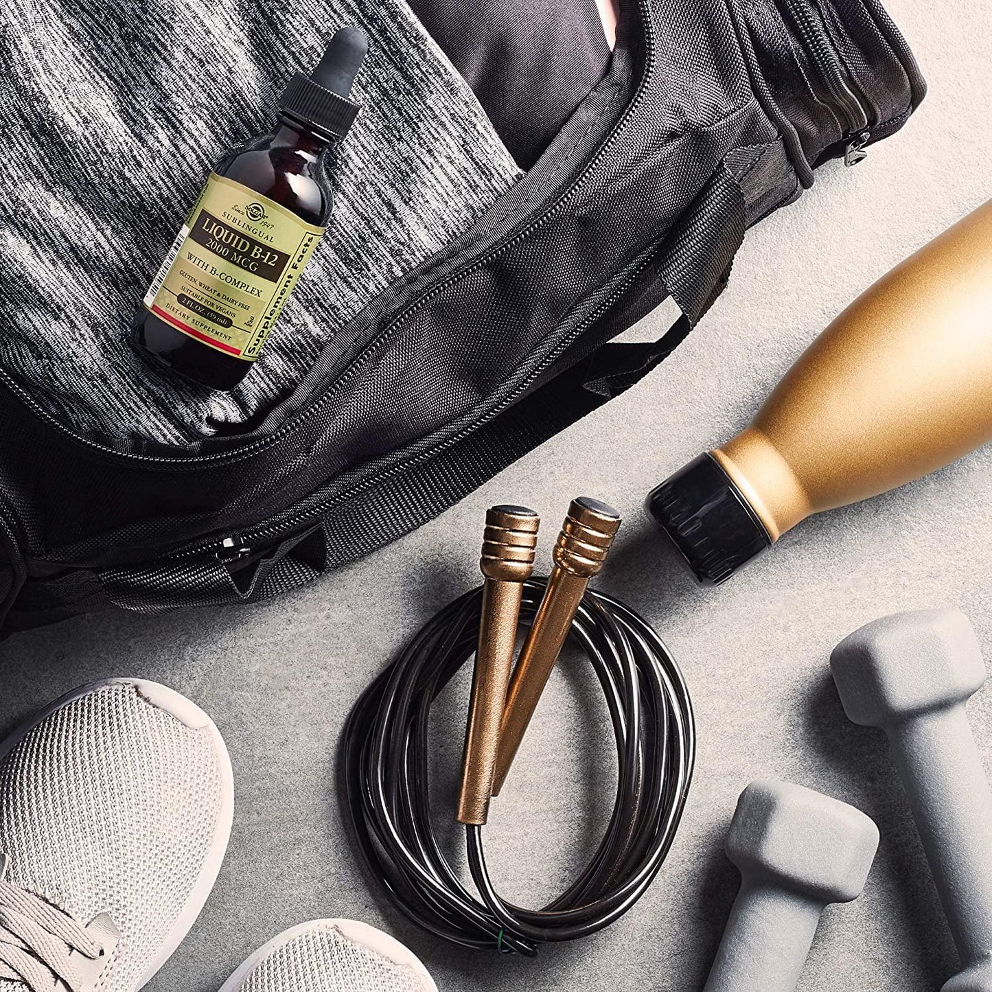 Solgar - Sublingual Liquid B-12 2000 mcg with B-Complex 2 oz, Help Produce Healthy Energy - 2 Pack