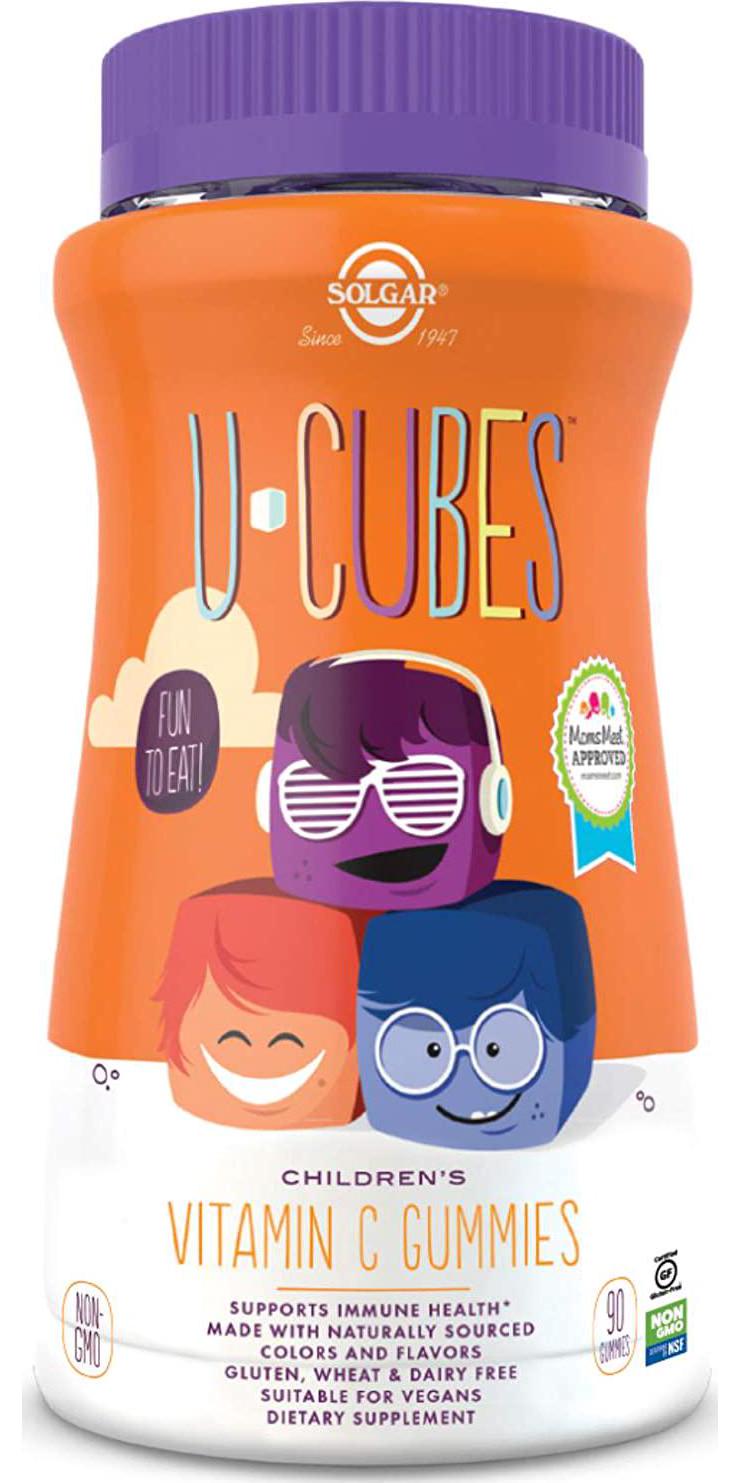 Solgar U Cubes Vitamin C Gummies 90 Ct