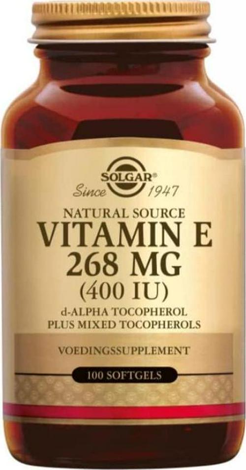 Solgar Vitamin E 268 Mg (400 Iu) 100 Servings, 100 Count (Pack of 12)