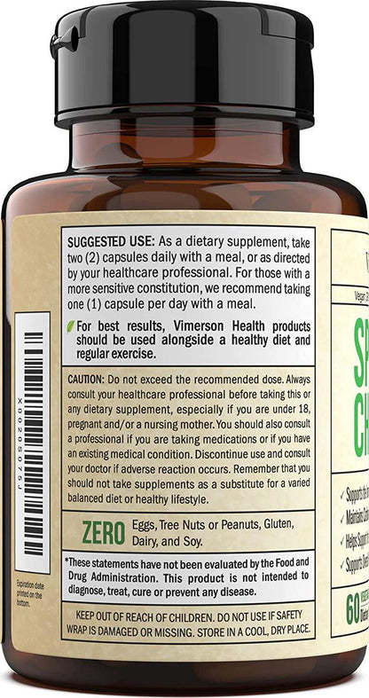 Spirulina Chlorella Organic Green Superfood Capsules. Source of Iron and Protein, Boosts Energy, Supports Cardiovascular Health. Antioxidant Properties for Detox and Cleanse