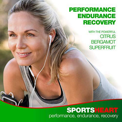 Sports Citrus Bergamot SuperFruit | Enhances Athletic Performance, Endurance and Recovery Naturally | Maintains Cardiovascular, Heart and Cholesterol Health | 47% BPF Super Strength Formula | 120 Tabs