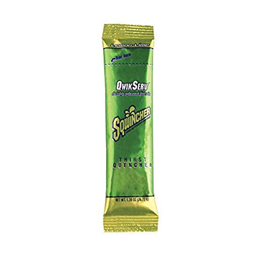 Sqwincher 060902-LL Qwik Serv Powder Concentrate, Lemon-Lime, 1.26 oz. (Pack of 96)