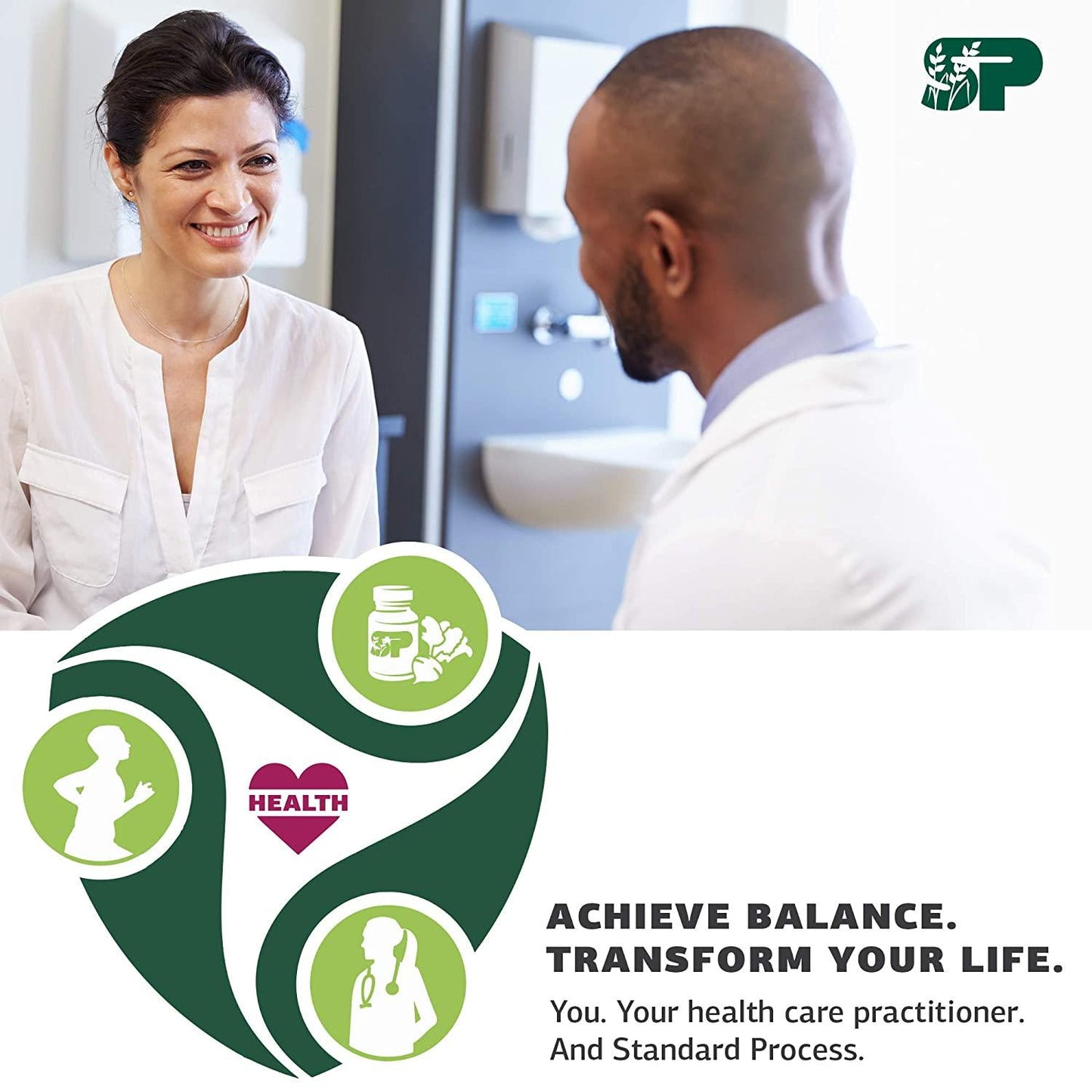 Standard Process StandardBar - Gluten-Free Protein Bar with Whole Food Formula of Calcium, Potassium, and More - Vegetarian - 18 Bar Pack - Peanut Butter