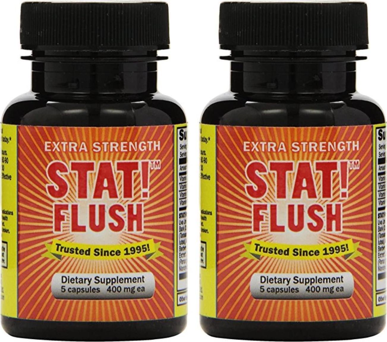 Stat Flush 5 Capsules (Flush, Pack of 2)