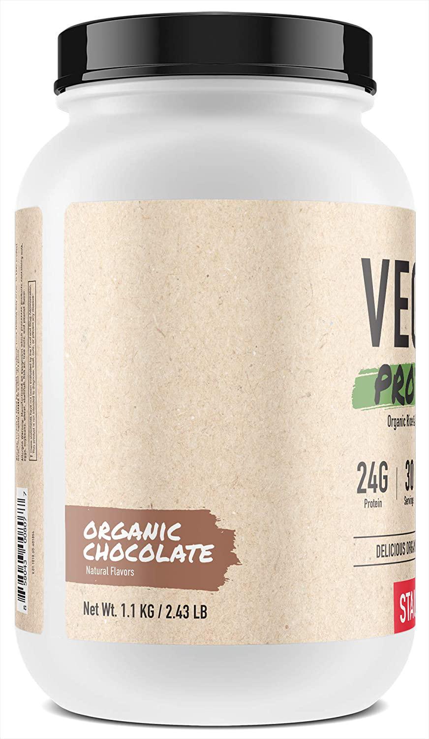 Staunch Vegan Protein (2lbs) Chocolate - 30 Servings