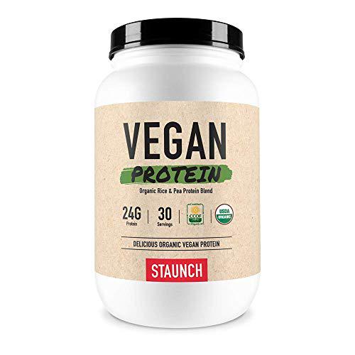 Staunch Vegan Protein (2 lbs) Vanilla - 30 Servings