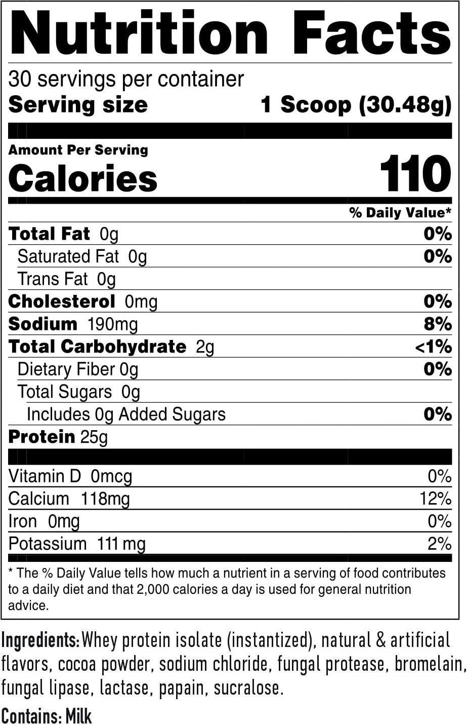 Staunch Whey Isolate - Whey Protein Isolate