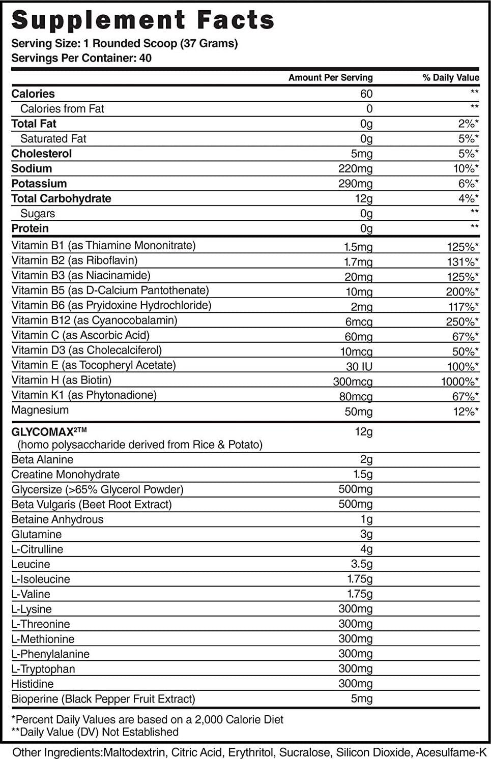 Steel Supplements ADABolic Pre Workout | Muscle Builder for Men and Women | Strawberry Banana | Post Workout Recovery Drink | Restores Muscle Glycogen for Natural Growth | 40 Servings, 3.75lbs