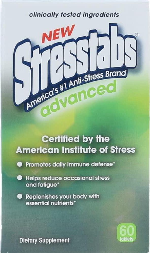 Stresstabs Advanced Tablets 60 Tablets (Pack of 4)