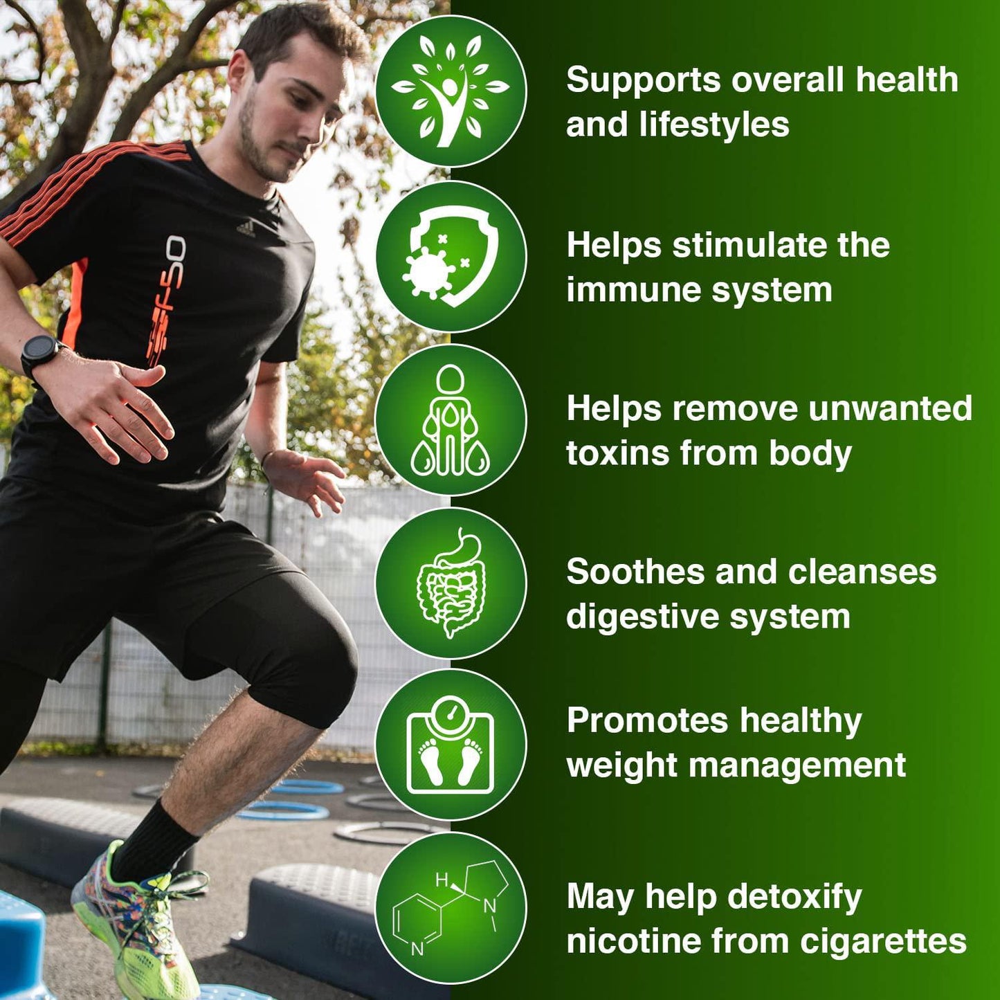 Strip 5 Day Detox Cleanse - Complete Body Cleanse | Remove Toxins and Unwanted Impurities - Natural, Healthy Cleansing Support for Liver, Urinary Tract, Kidney, Digestive System - 40 Capsules