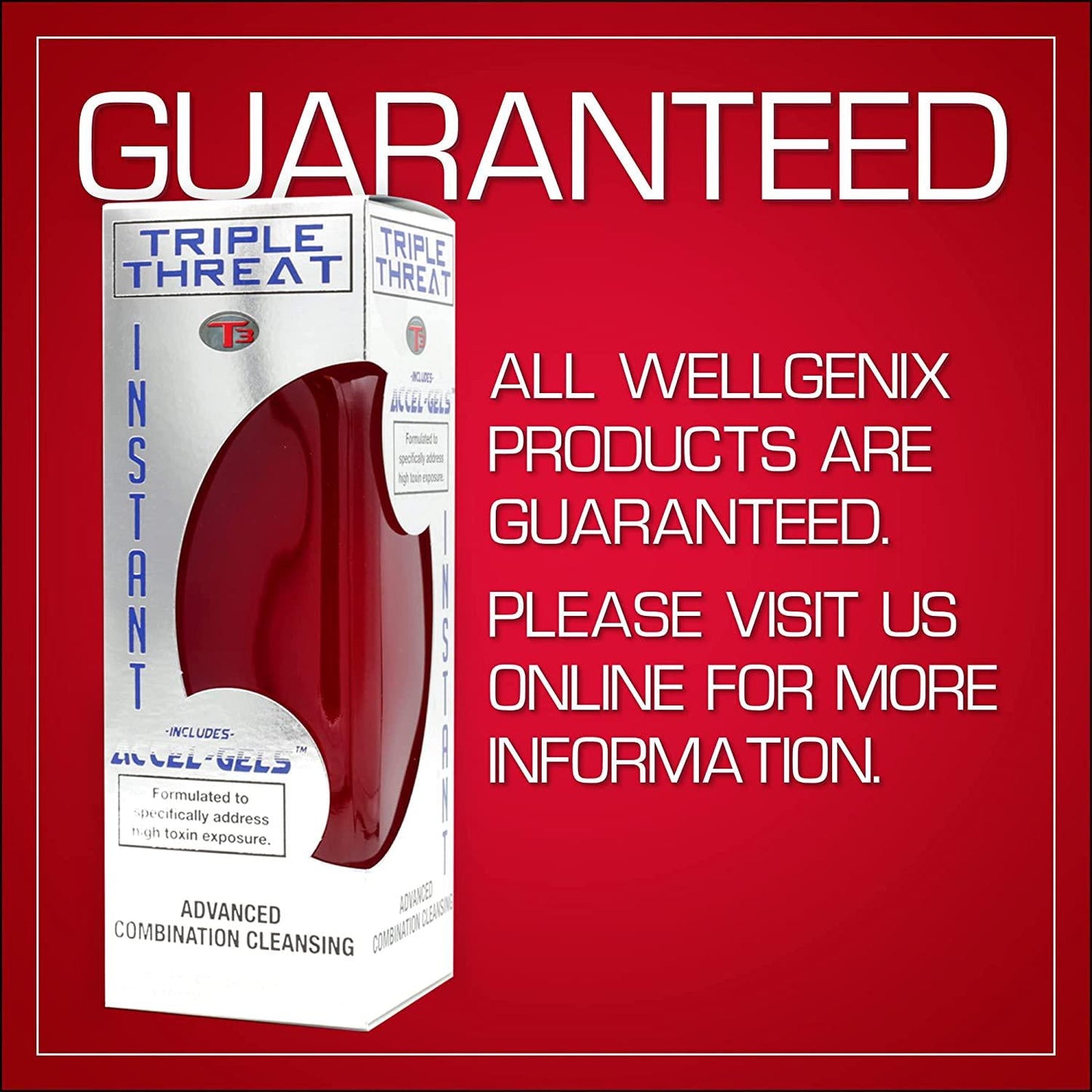 Strip Triple Threat Instant Detox with Accel-Gels Included- Cleanse to detoxify Today's toxins and Clean Your System Naturally.