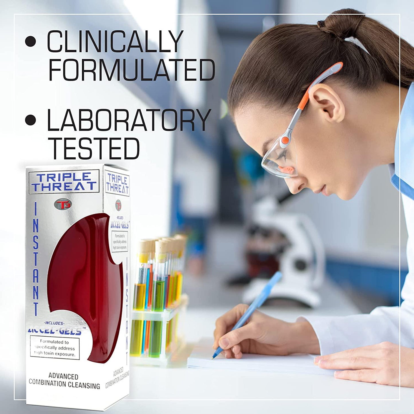 Strip Triple Threat Instant Detox with Accel-Gels Included- Cleanse to detoxify Today's toxins and Clean Your System Naturally.