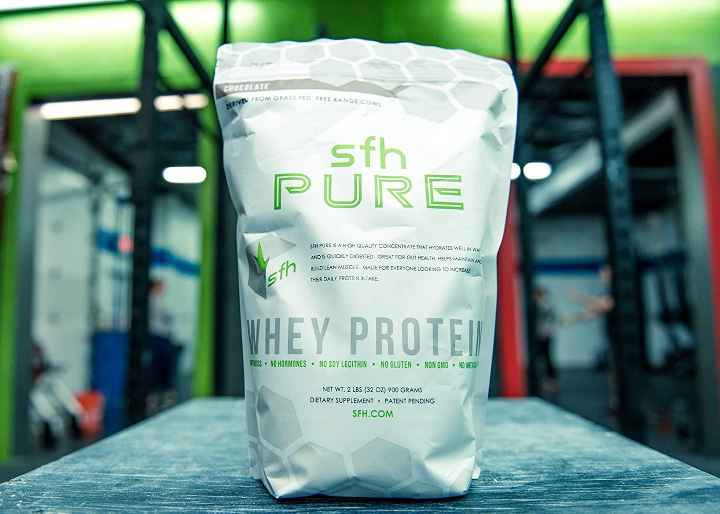 Strongerfasterhealthier, Whey Protein Pure Chocolate, 31.6 Ounce