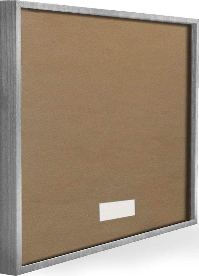 Stupell Industries Hello Sunshine Sentiment Blushing Yellow Sunflowers Small Daisies, Design by Deborah Curiel Gray Framed Wall Art, 11 x 14, Pink