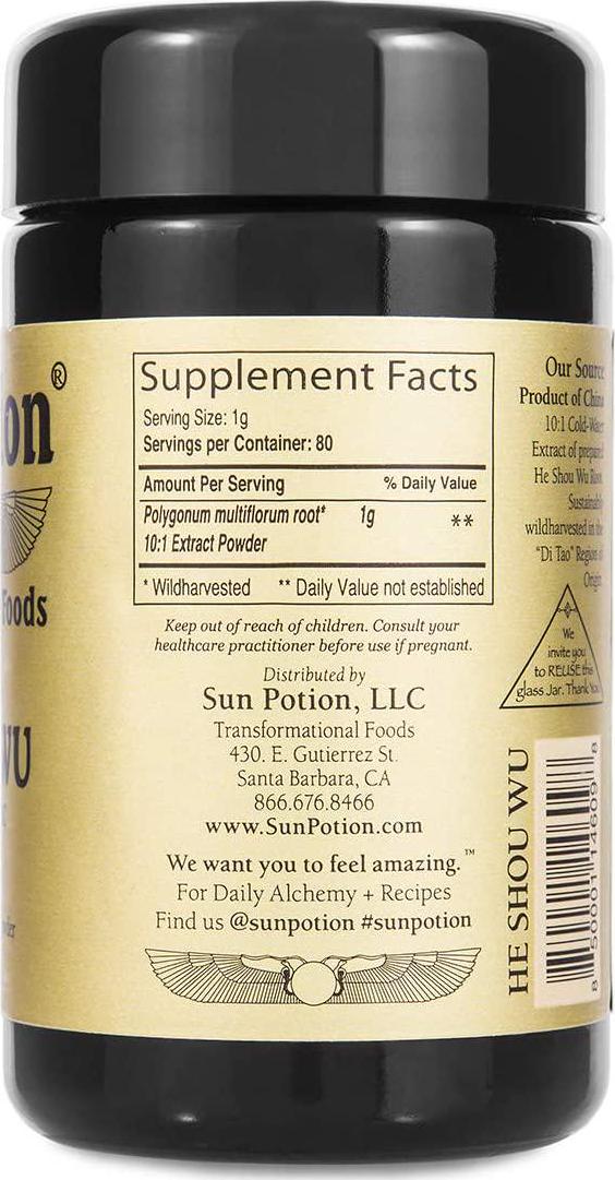 Sun Potion - He Shou Wu Rejuvenation Tonic - 2.8 oz.