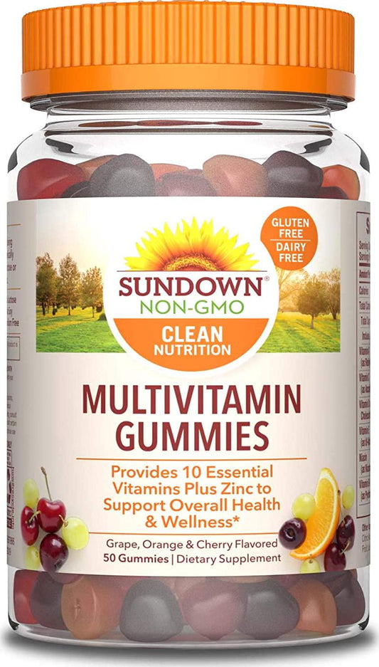 Sundown NaturalsAdult Multivitamin, 50 Gummies (Pack of 3)