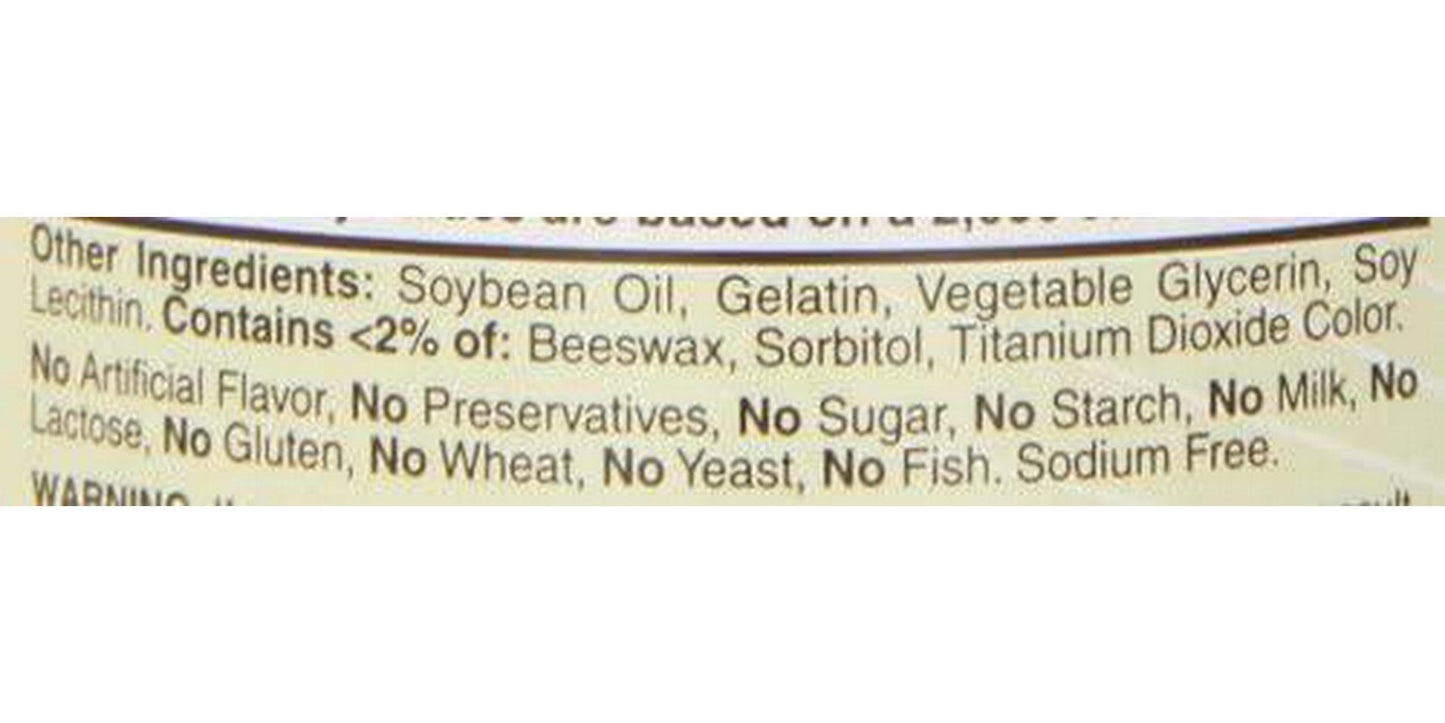 Sundown Naturals Calcium 1200 Plus Vitamin D3 1000 IU, 60 Liquid Filled Softgels